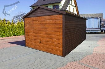 Plechová garáž 3x5 m Doprava a montaż gratis po celej SR - 2