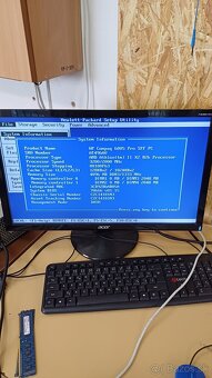 HP 6005, bez OS, funkčný, AMD Athlon x2 B26, 4GB ram - 2