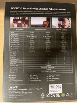 Predám Multimeter UNI-T UT161E - 2