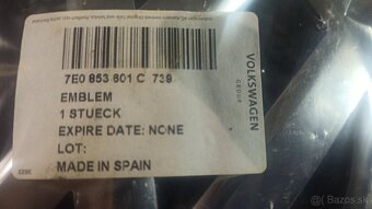 Znak VW 7E0 853 601 C 739 - 2
