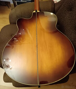 Elektroakustická gitara-jumbo Ibanez AEL 20EVV1202-top stav - 2