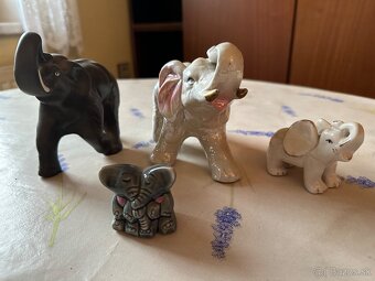 Porcelánové slony - 2
