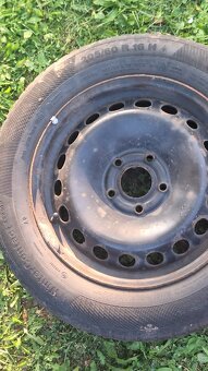 Predám 4ks zimné pneumatiky 205/60 R16 s diskami 5x114,3 - 2