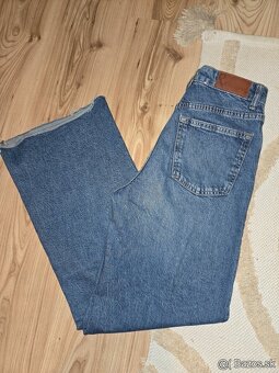 Džínsy wide leg vel.34/36 - 2