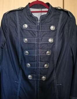 DÁMSKE MODRÉ SAKO veľ.42 - 2