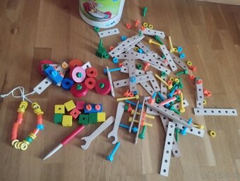 Drevená stavebnica konštrukčná Playtive - 2