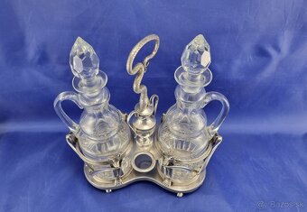 Kaštieľna strieborná súprava - 622 gramov - 2