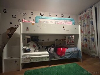Detska poschodova postel pre 2 deti - 2