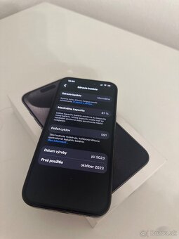 Predám iPhone 15pro 128GB - 2