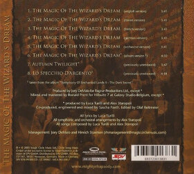 CD Rhapsody - The Magic Of The Wizard's Dream 2005 digipack - 2