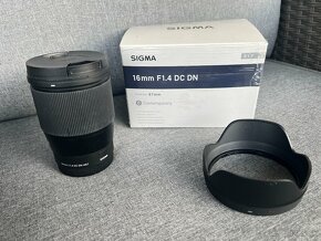 Sigma 16mm F1,4 DC DN, Sony E-mount - 2