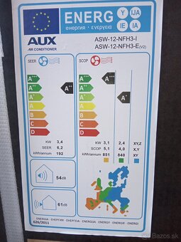Klimatizácia 3,5 kW s wifi - 2