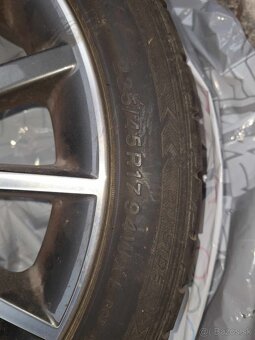 Elektróny + letné pneumatiky 225/45 R17 - 2