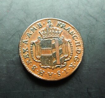Predám 1 grajciar 1794 H Franc II. - 2