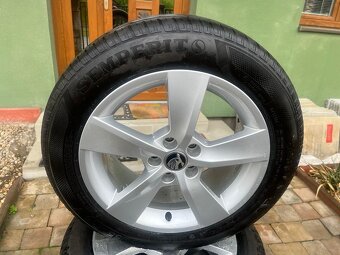 Predám disky 5x100 R16 Škoda Scala a pod - 2