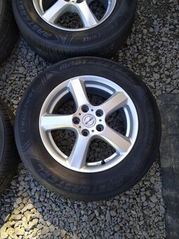 Alu 5 x 14,3 R 16 + 215/65 R 16 letné. - 2