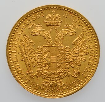 Dukát 1862 A - František Jozef I. - krásny - 2