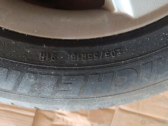 Predám disky s pneumatikami 205/55 R16 - 2