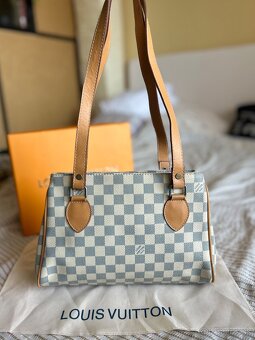 Biela kabelka Louis Vuitton sachovnica - 2