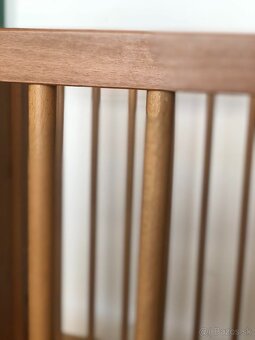Postielka pre babatko drevena baby crib postel detska - 2