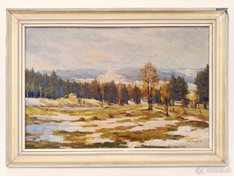 Obrazy Josef OŠKRDA, olejeomalby 46x53 - 2