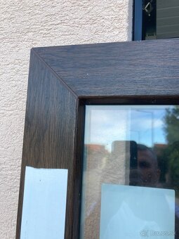 okno - svetlik pre garaz tmavy dub 350x1700 - 2