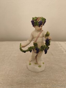 Meissen míšeň chlapec porcelánová soška - 2