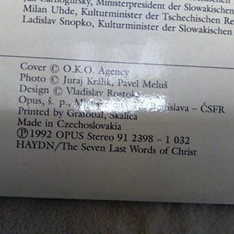 JOSEPH HAYDN ORATORIO - THE SEVEN LAST WORDS OF CHRIST - 2