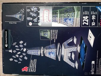 3D Puzzle Eiffelova veža - 2