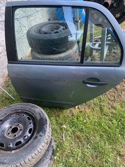 Škoda fabia 1. zadné dvere - 2