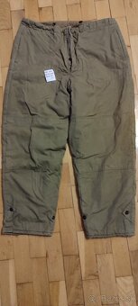 Pracovné vyteplené nohavice. - 2