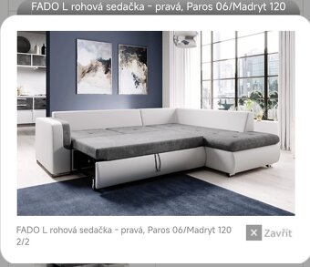 Rohová sedačka Pravý roh - 2