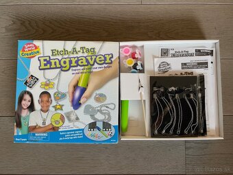Nová súprava na gravírovanie príveskov. - 2