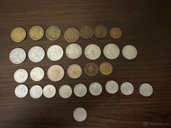 Slovensko -československo mince - 2