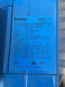 Plynový kotol BUDERUS + bojler - 2