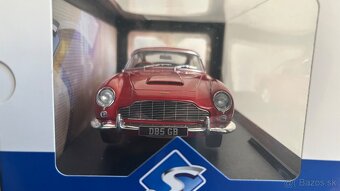 ASTON MARTIN DB5 ČERVENÁ 1/18 - 2