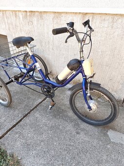 Elektrický trojkolesový bicykel - 2