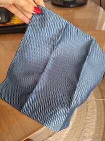 Modrý kravatovy pánsky set ORSI - 2