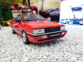 model auta Audi 80 / 80 GT Coupe červená  Otto mobile 1:18 - 2