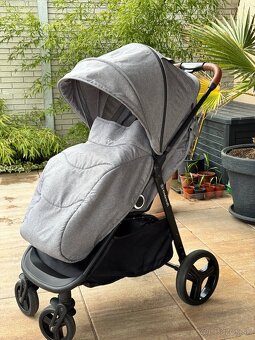 Kočík KINDERKRAFT Grande Plus Grey - 2