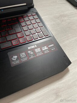 Predám herný notebook ACER nitro5 - 2
