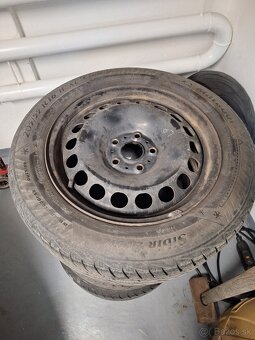 Zimné plechové kolesá 5x112 205/55r16 - 2
