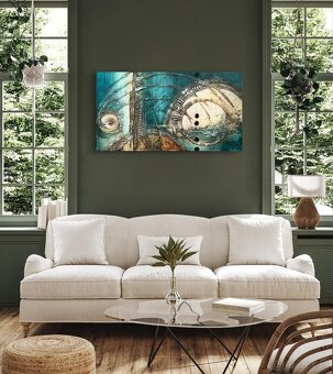 Abstraktný obraz 90x50 cm - 2