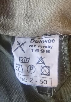 Bunda vzor 97 LES s kapucňou - 2