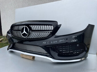 MERCEDES-BENZ C-klasse W205 - AMG přední nárazník - 2