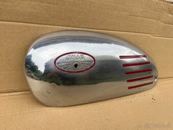 Chromový kryt nádrže pre Jawa Panelka / Športka - 2