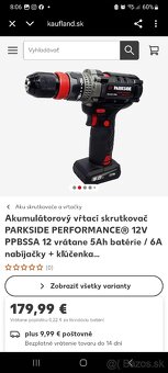 Akumulátorový vŕtací skrutkovač PARKSIDE PERFORMANCE - 2