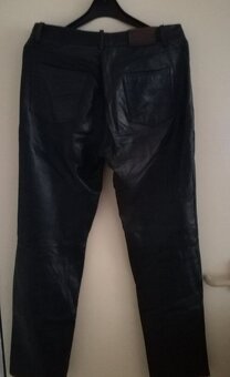 DIFFERENT pánske koženné nohavice - 2