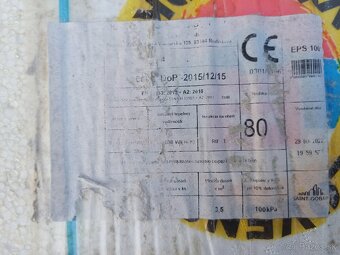 Polystyrén EPS fasádny 80 - 2