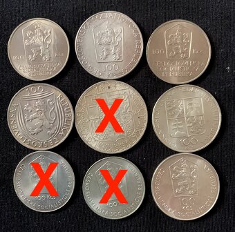 Československé pamätné strieborné mince (3) - 2